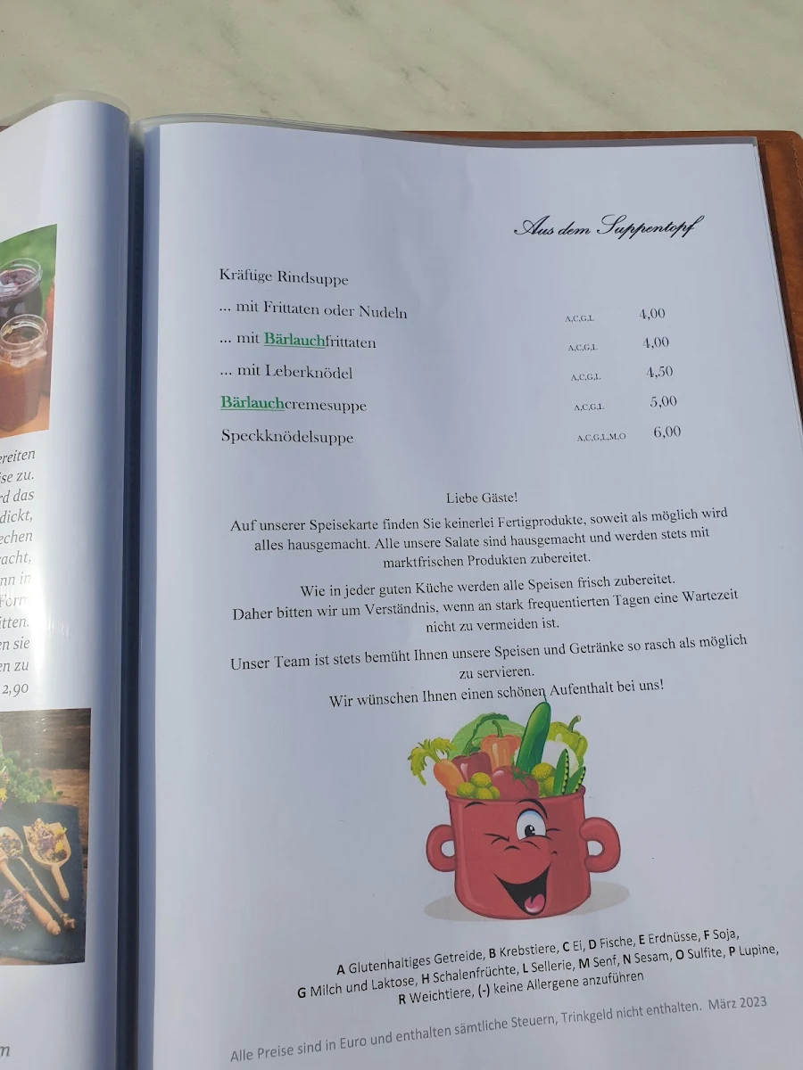 Speisekarte photo 6