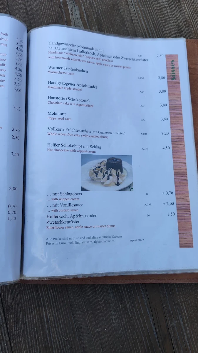 Speisekarte photo 9
