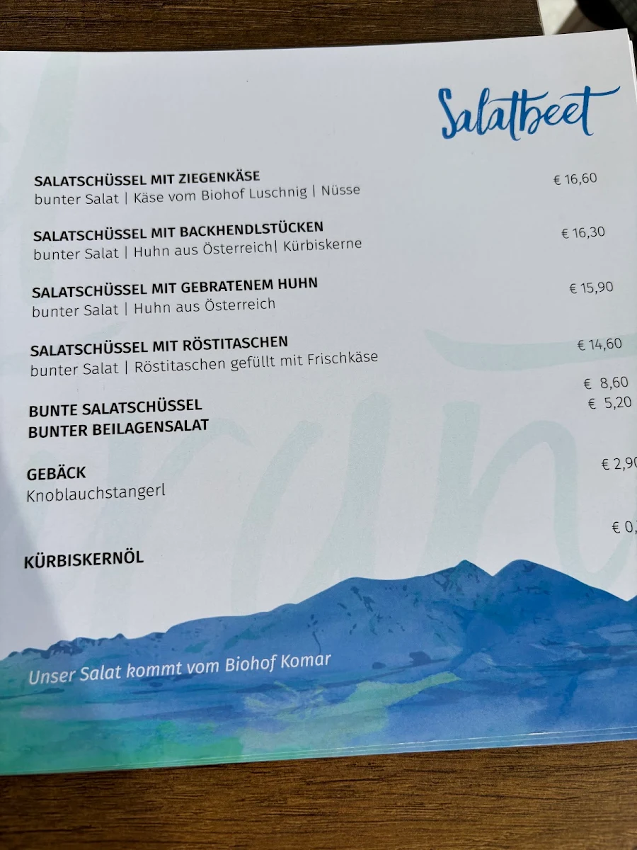 Speisekarte photo 2