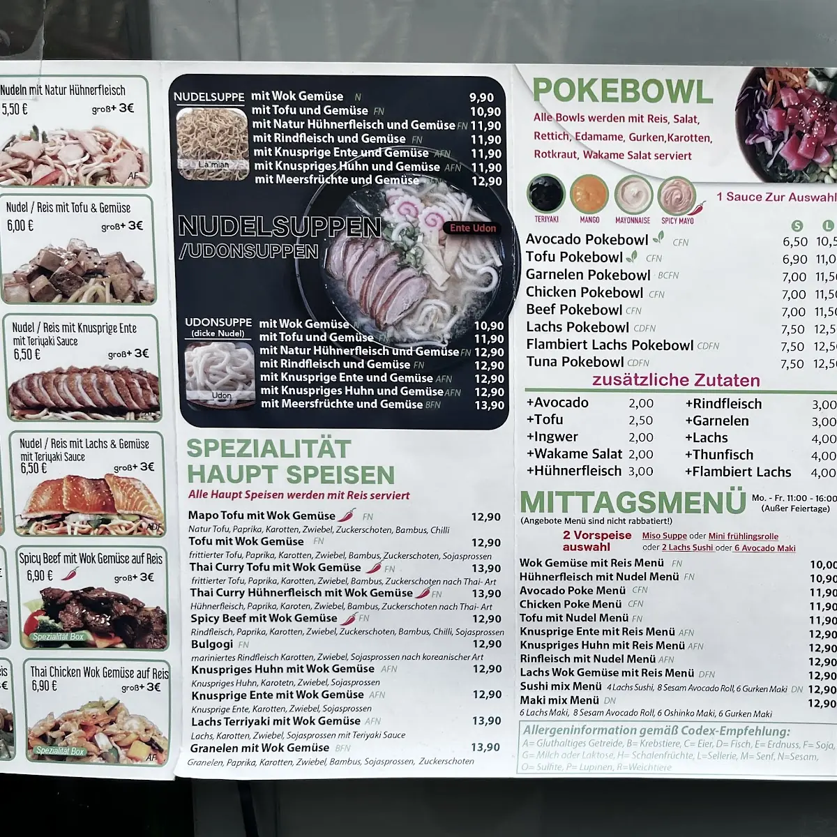 Speisekarte photo 1