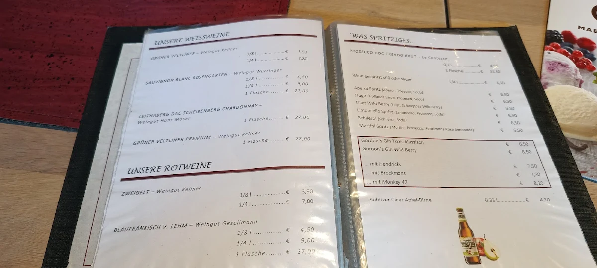 Speisekarte photo 1