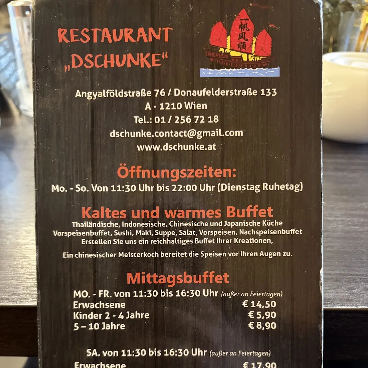 Speisekarte photo 2