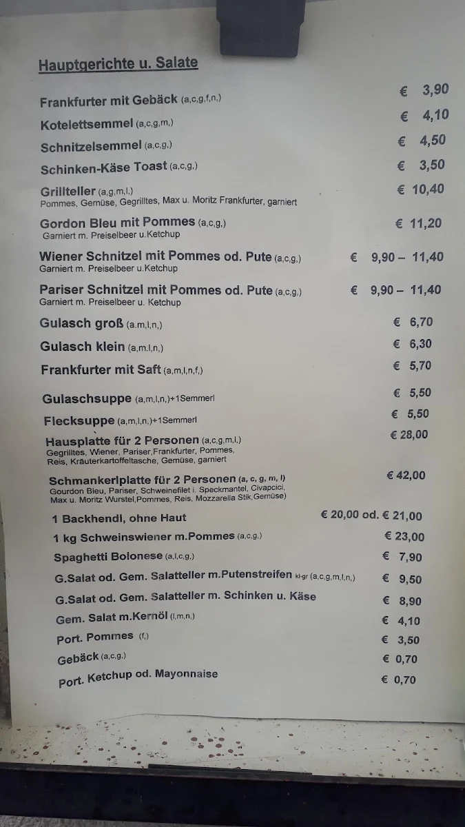 Speisekarte photo 4