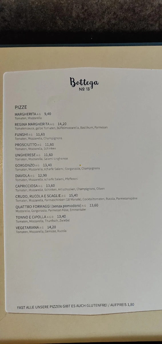 Speisekarte photo 1