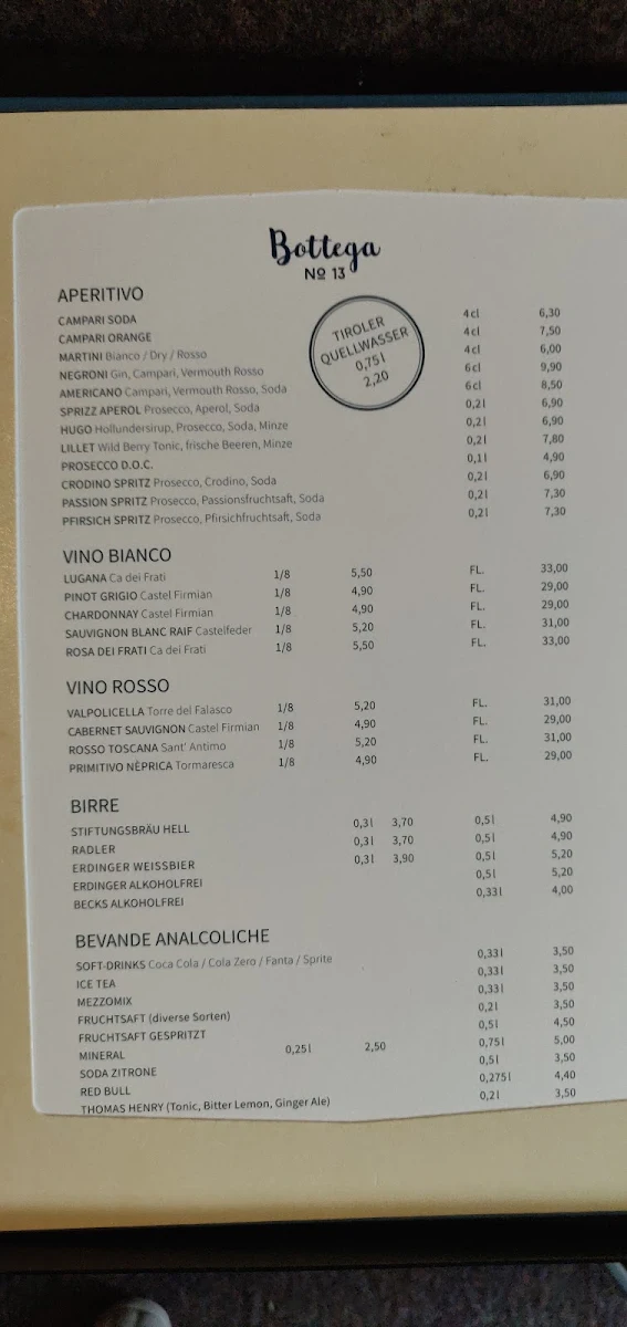 Speisekarte photo 3