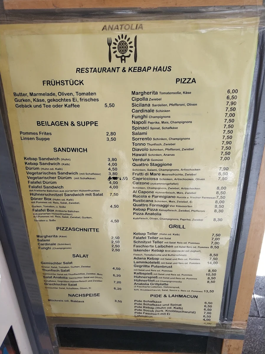 Speisekarte photo 1