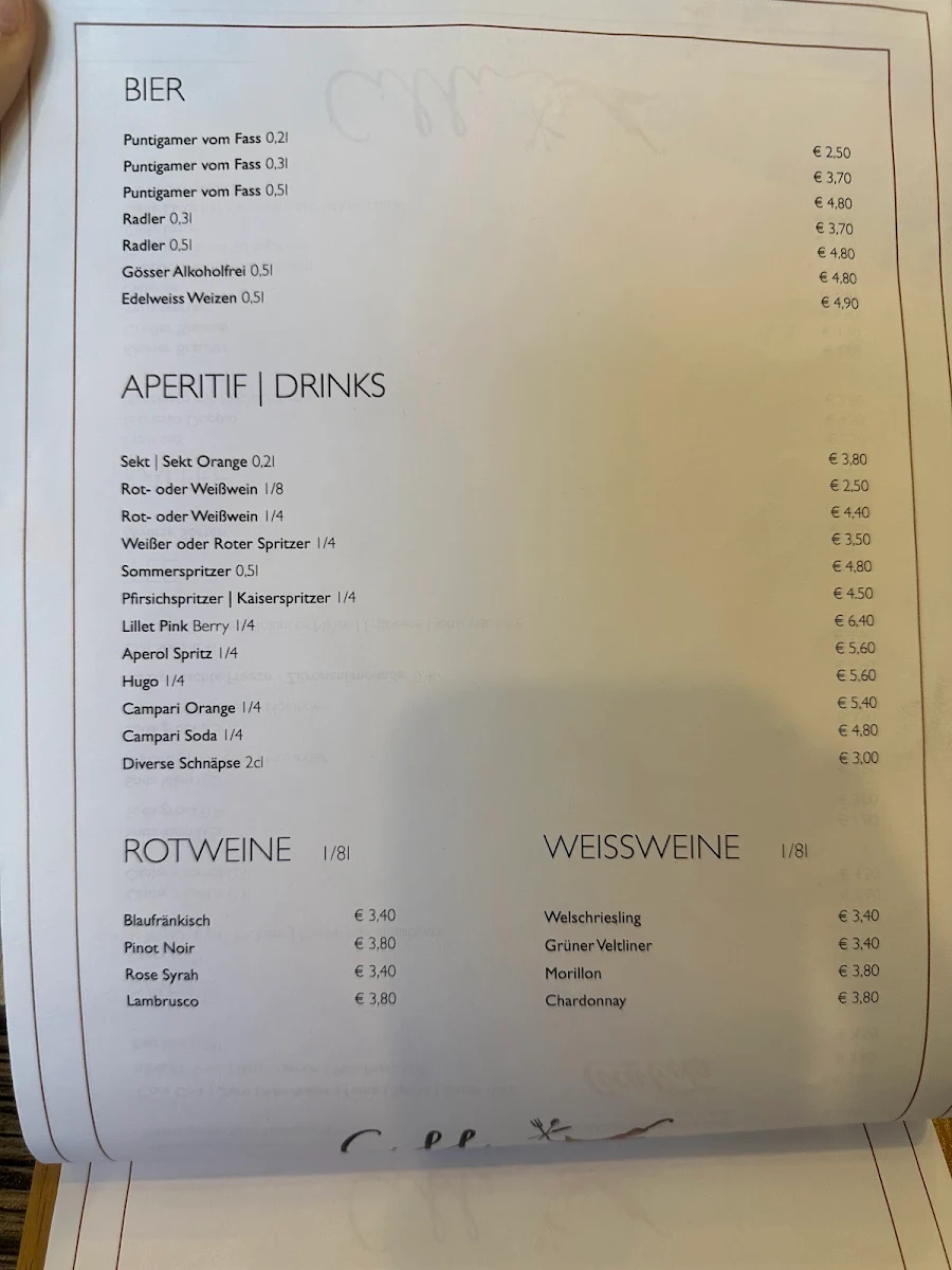 Speisekarte photo 3
