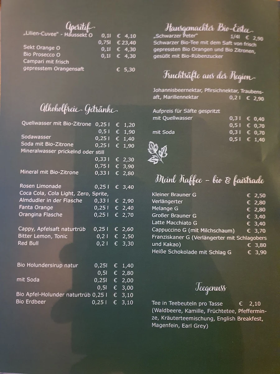 Speisekarte photo 3