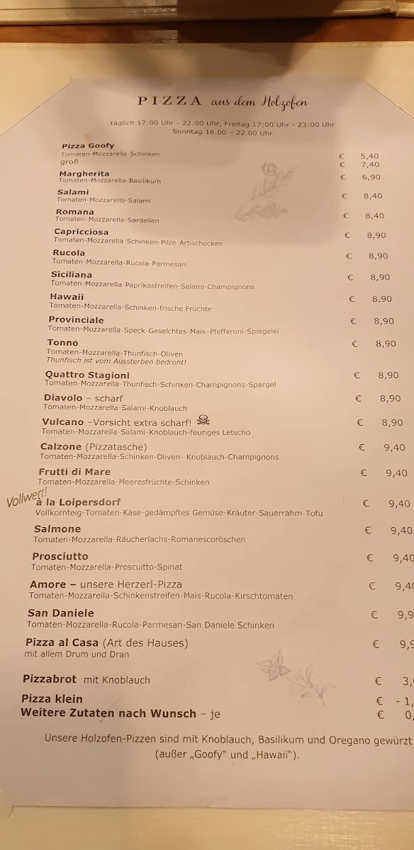 Speisekarte photo 9