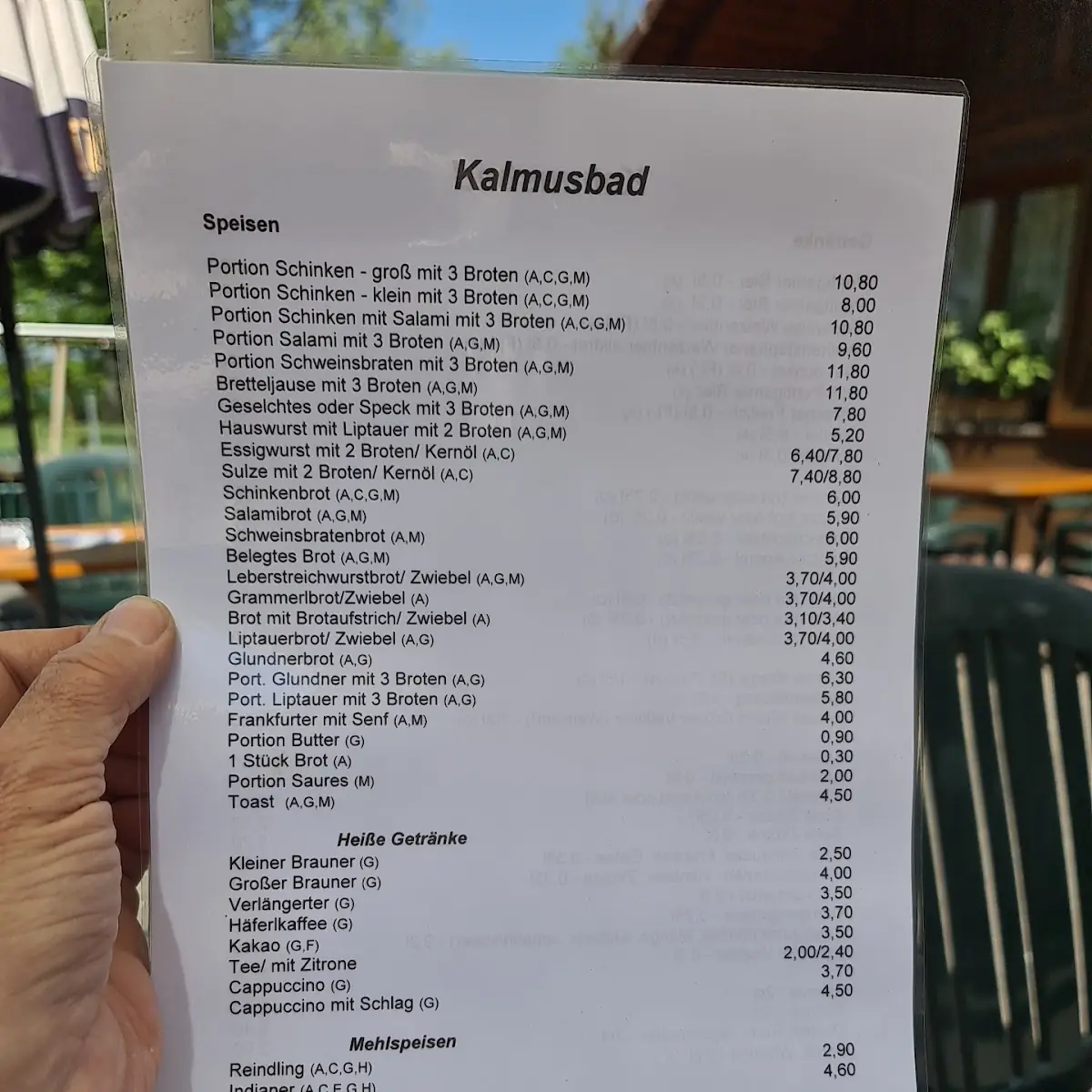 Speisekarte photo 8