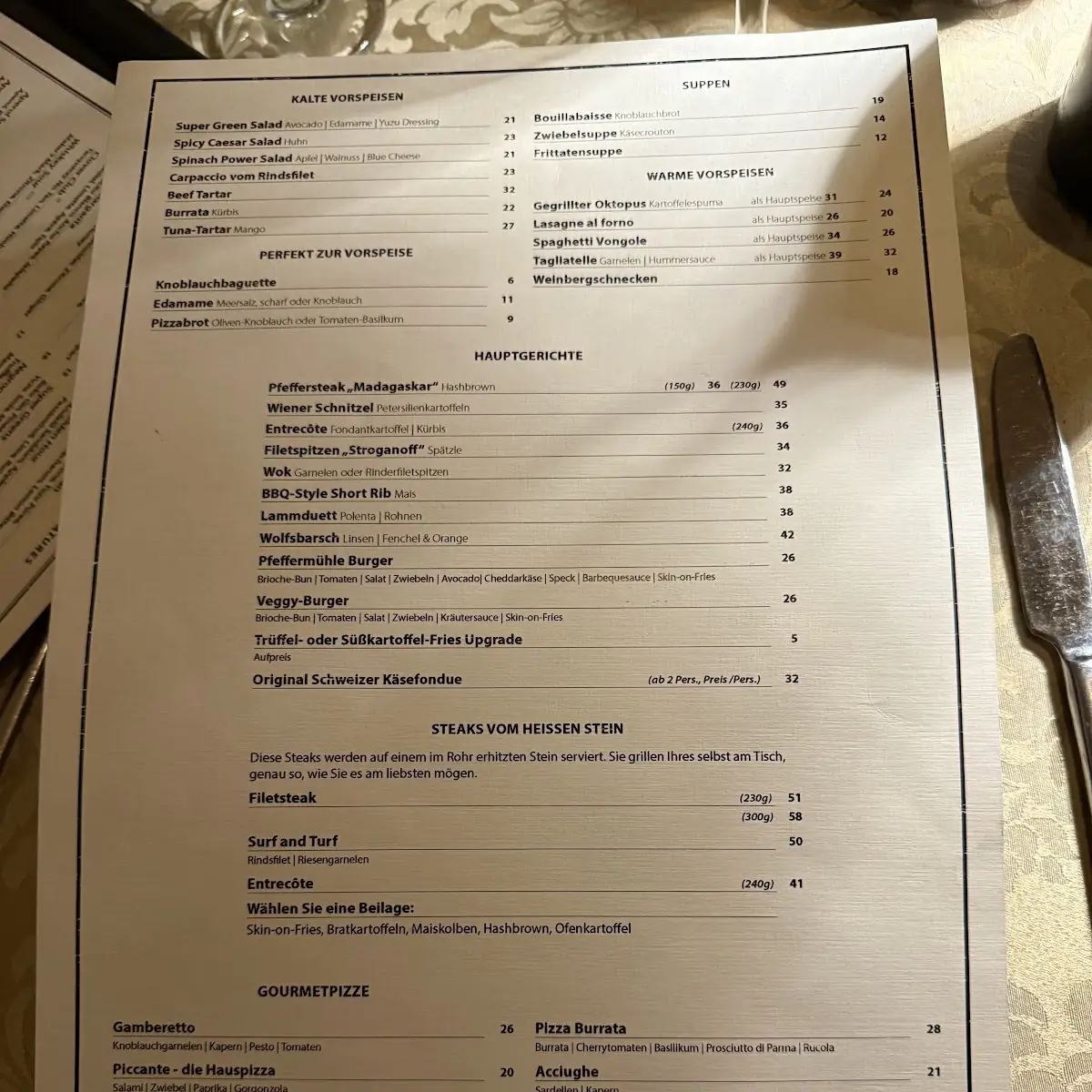 Speisekarte photo 2