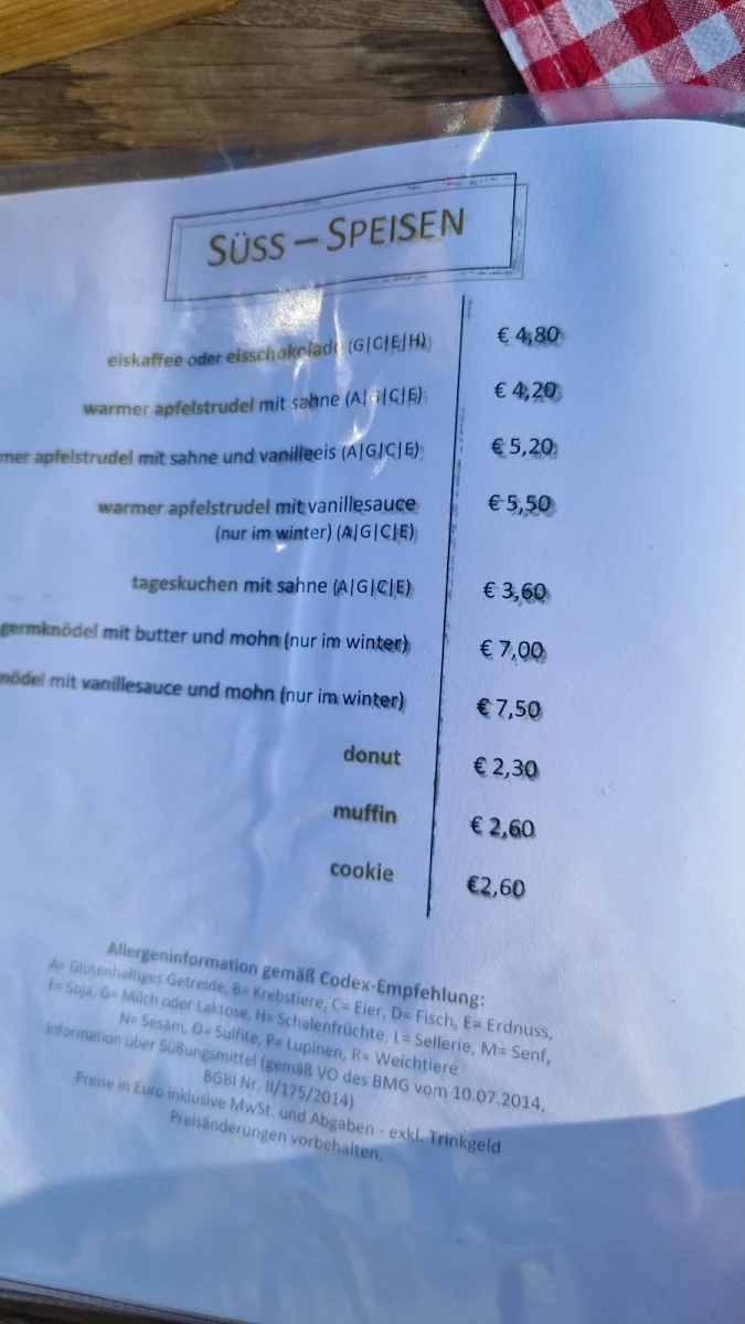 Speisekarte photo 3