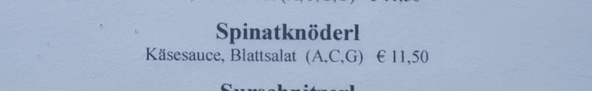 Speisekarte photo 10