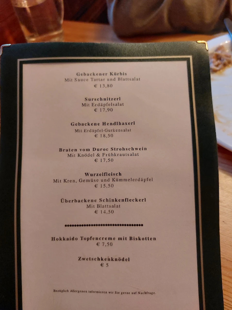 Speisekarte photo 4