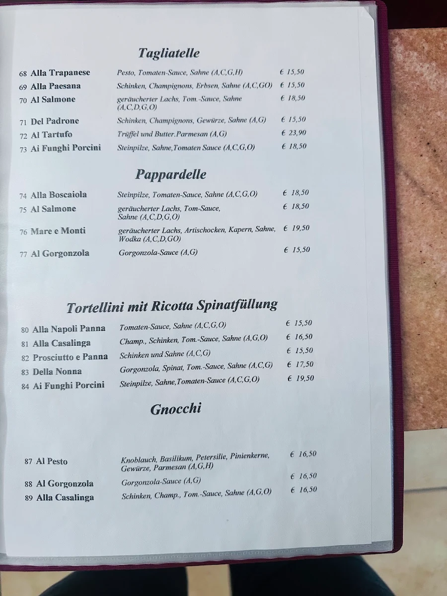 Speisekarte photo 1