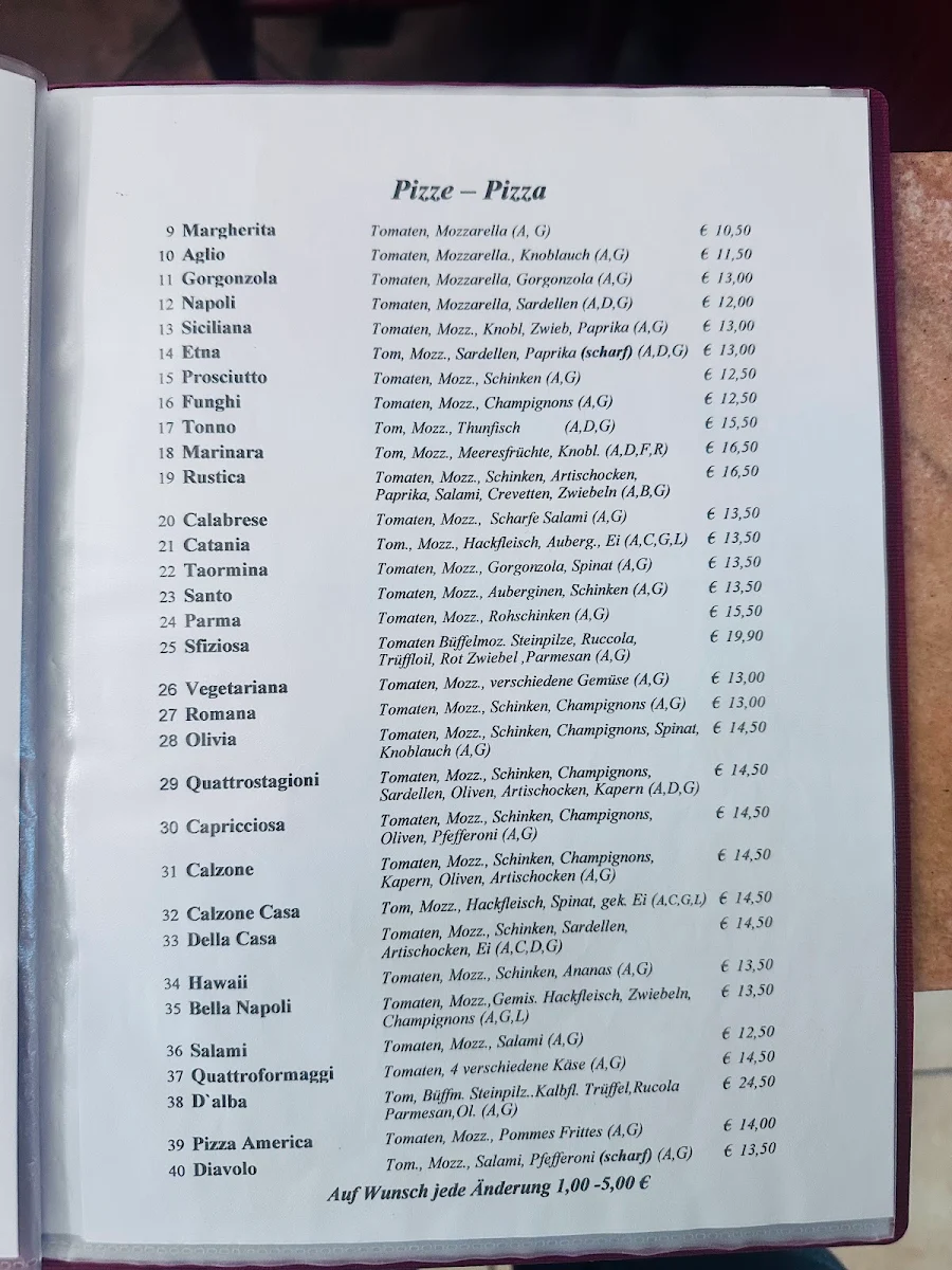 Speisekarte photo 4