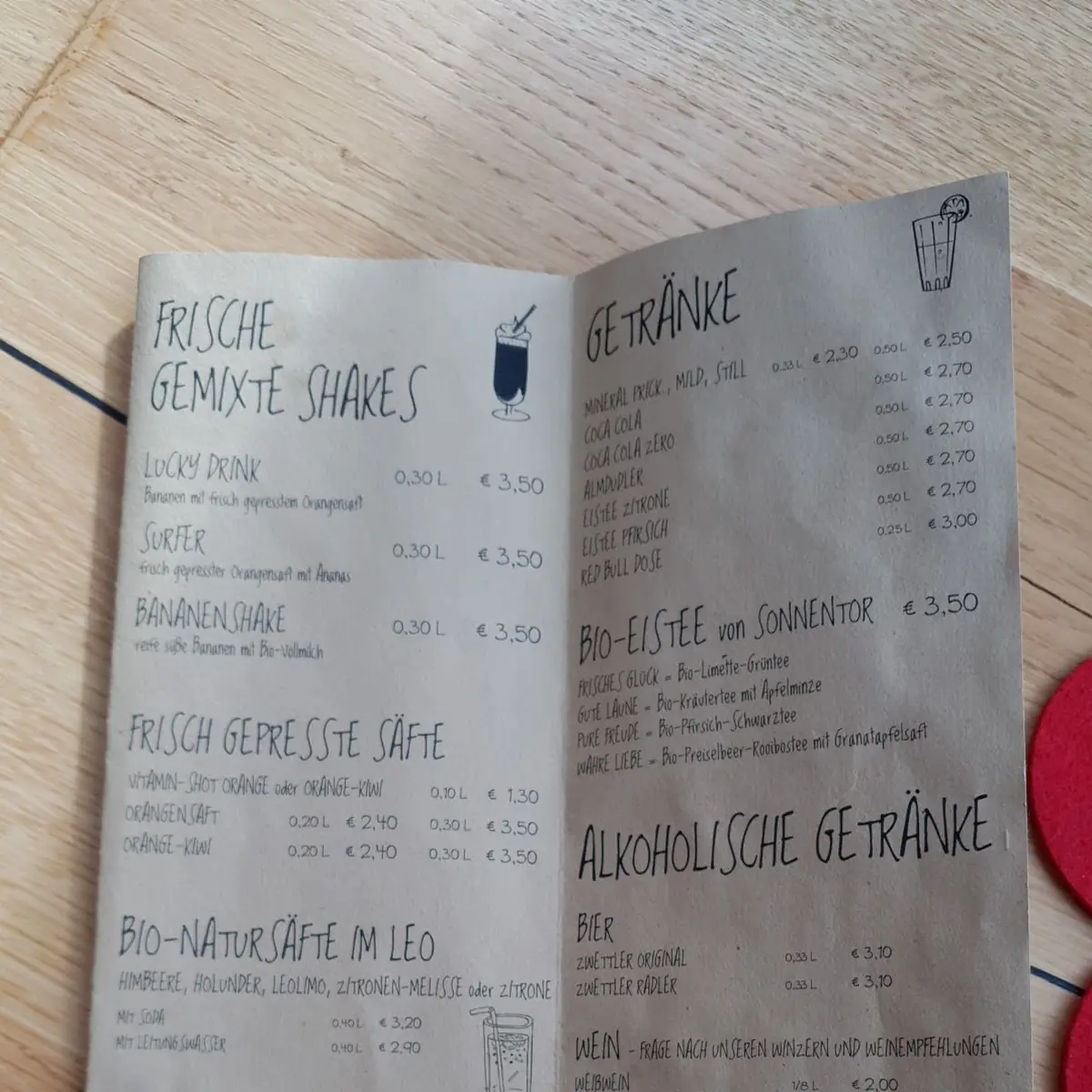 Speisekarte photo 2