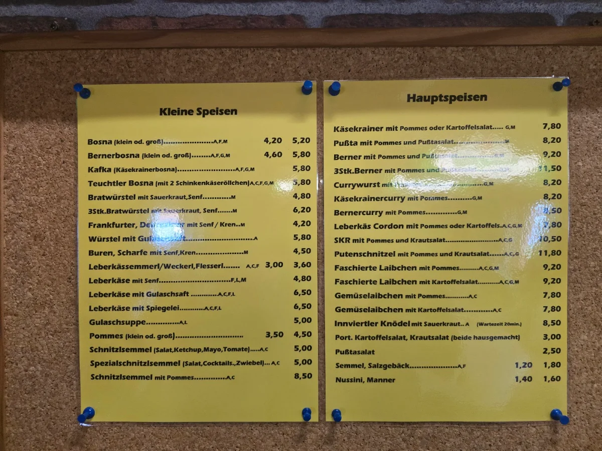 Speisekarte photo 1