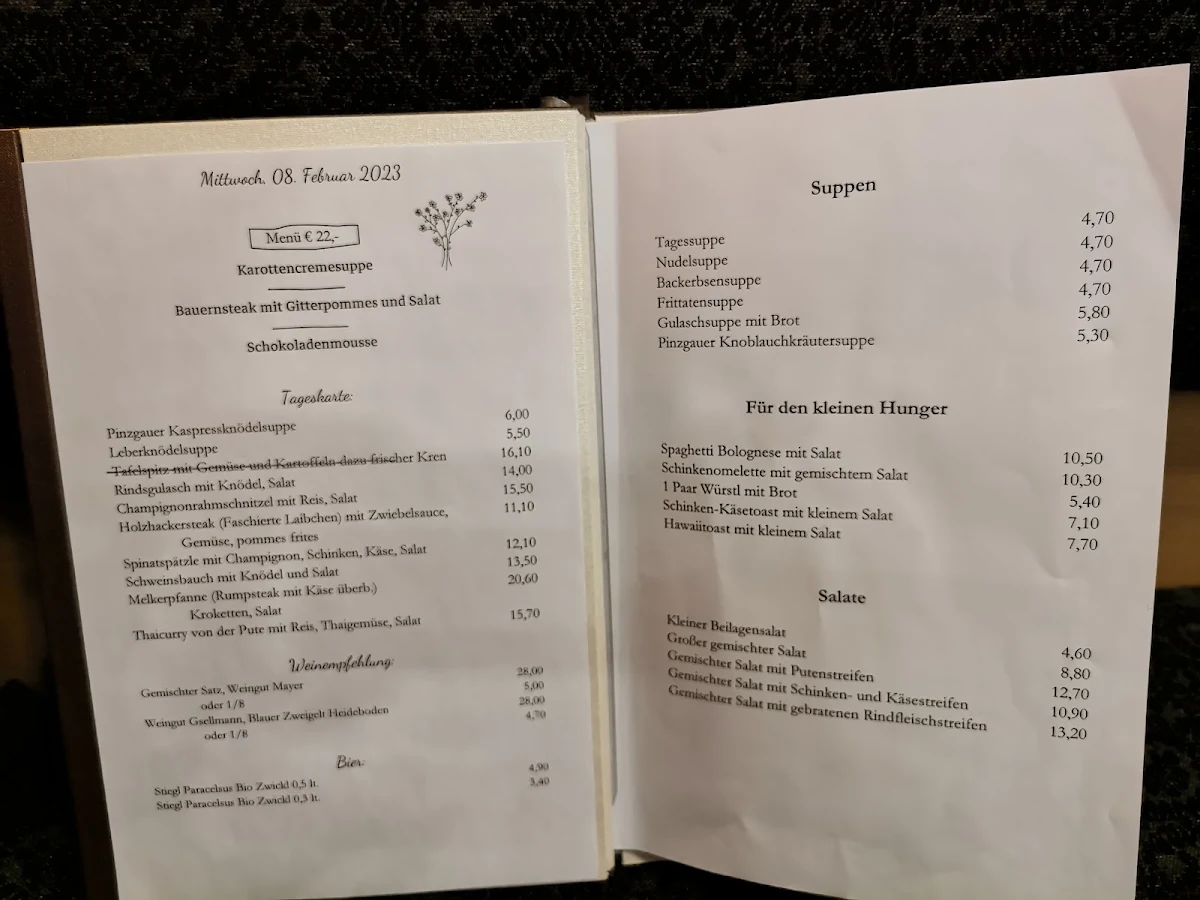 Speisekarte photo 4