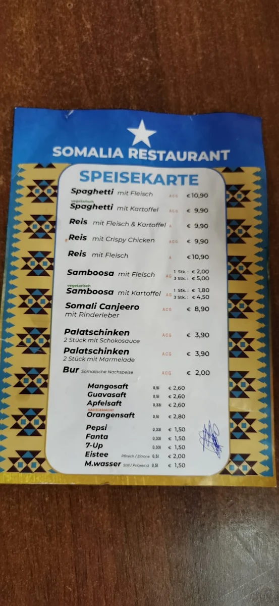 Speisekarte photo 1
