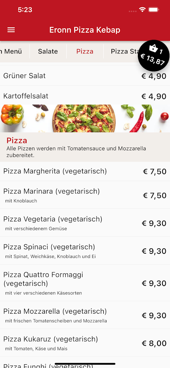 Speisekarte photo 1