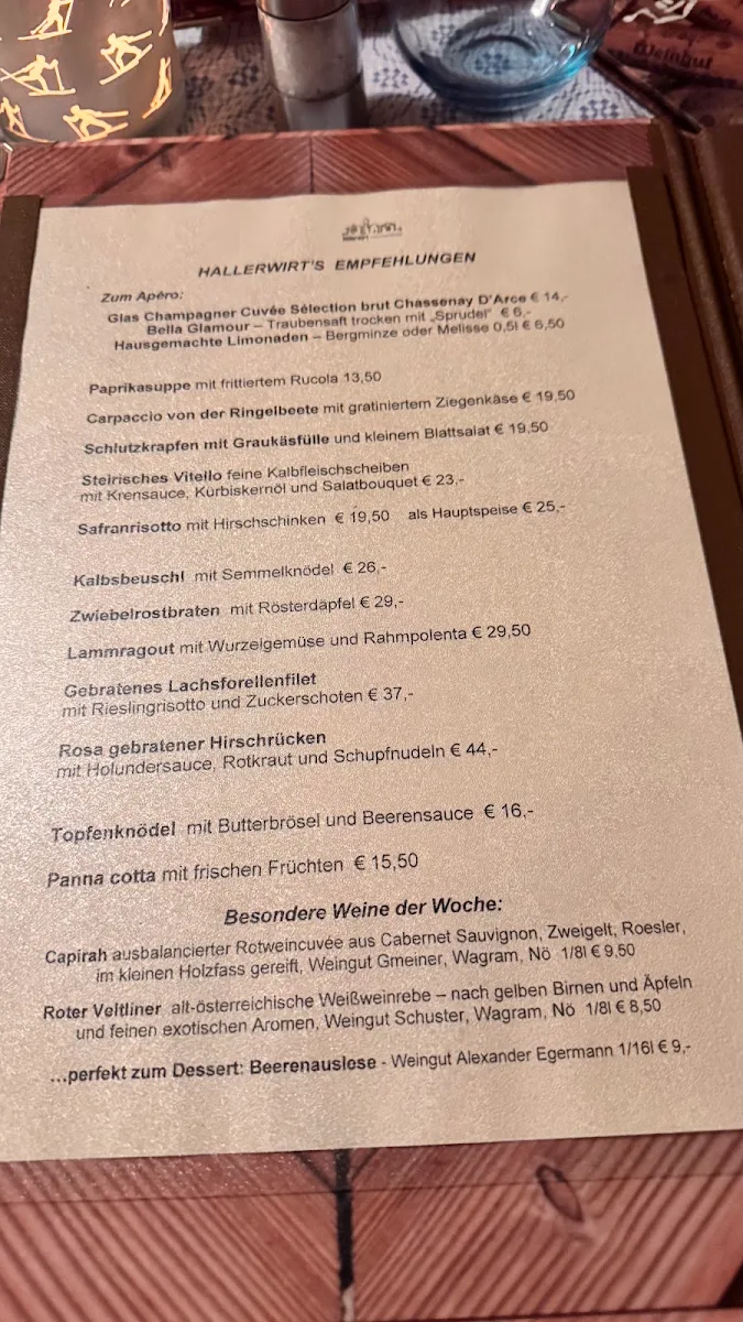 Speisekarte photo 1