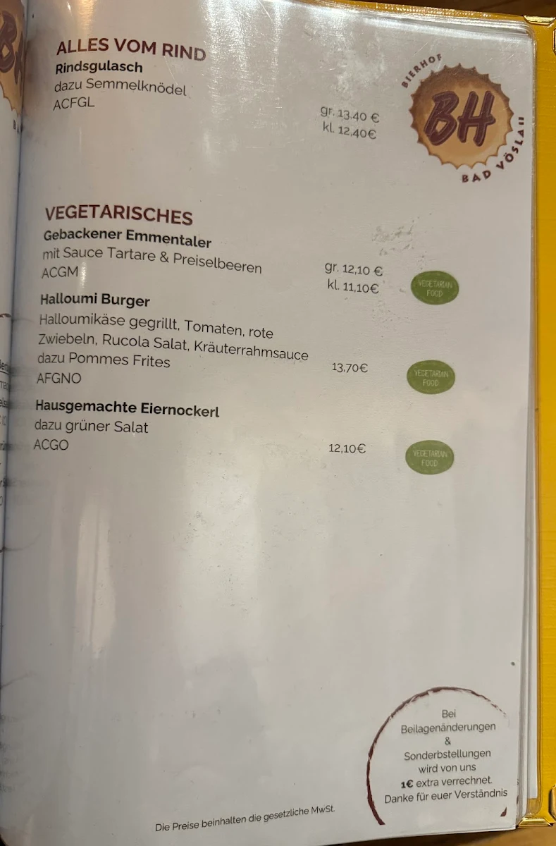 Speisekarte photo 7