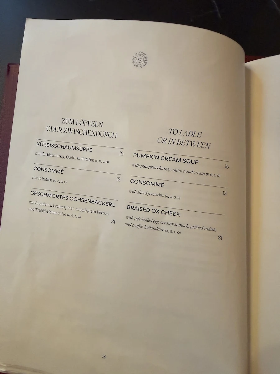 Speisekarte photo 2