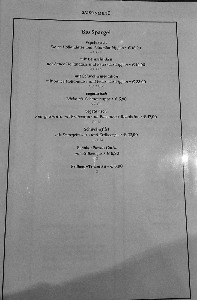 Speisekarte photo 7