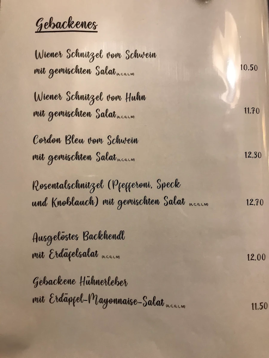 Speisekarte photo 9