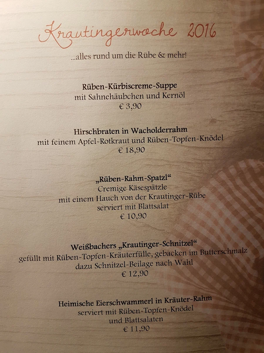 Speisekarte photo 1