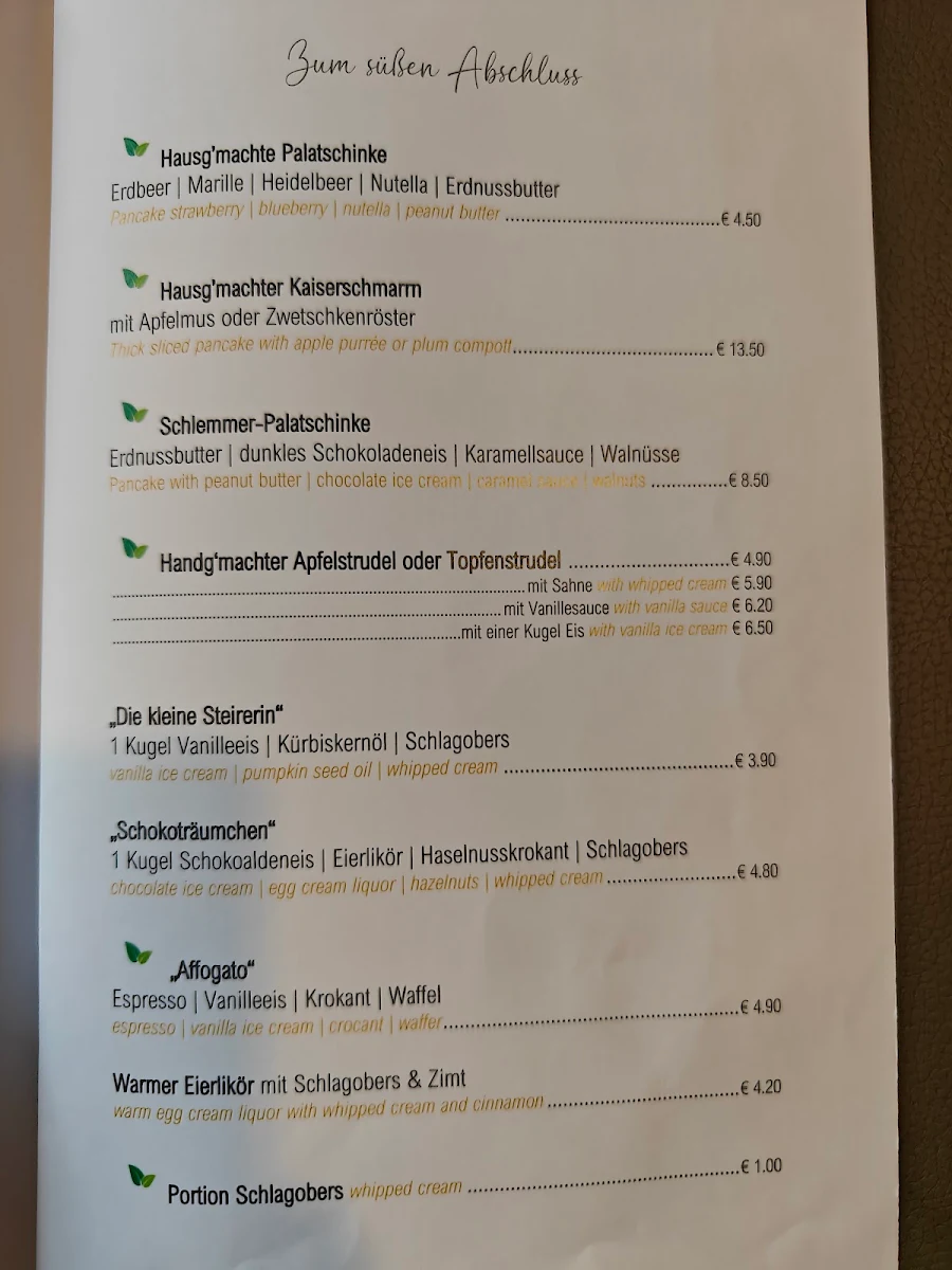 Speisekarte photo 4