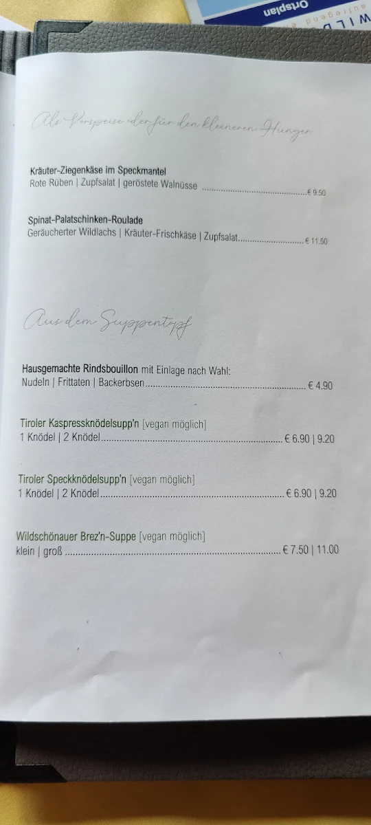 Speisekarte photo 8