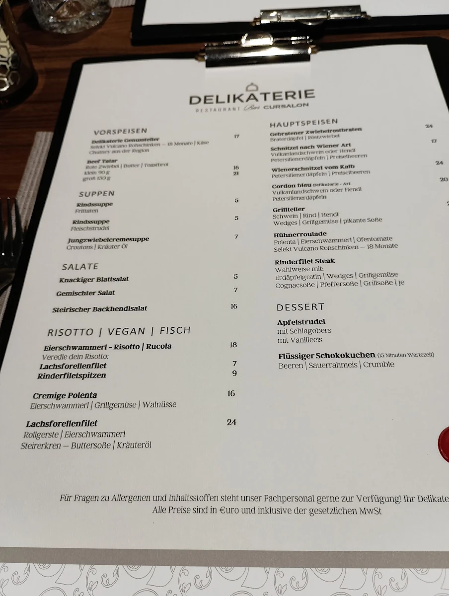 Speisekarte photo 5