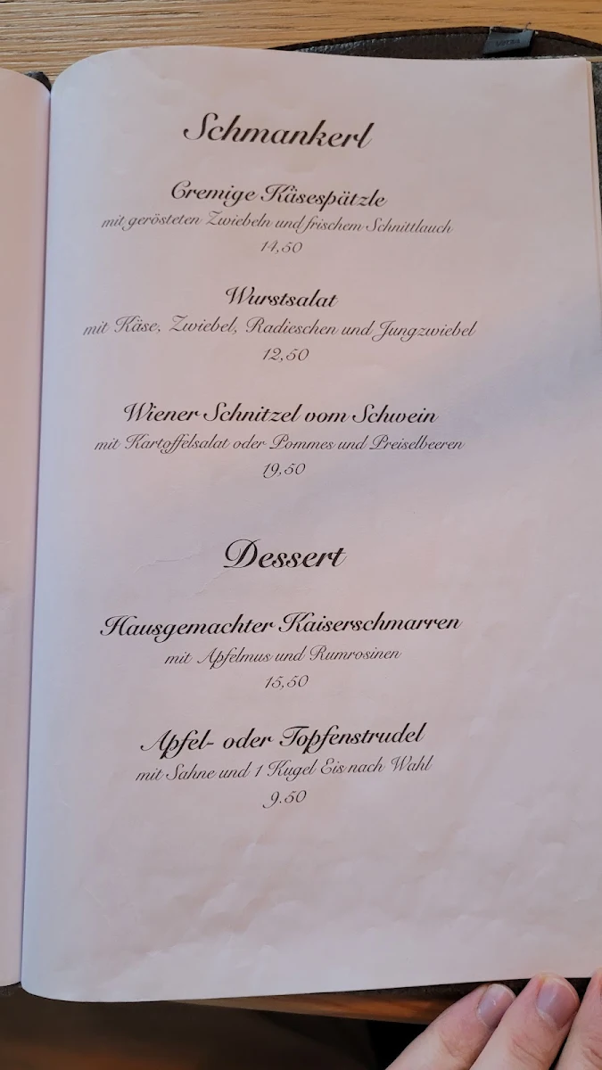 Speisekarte photo 5