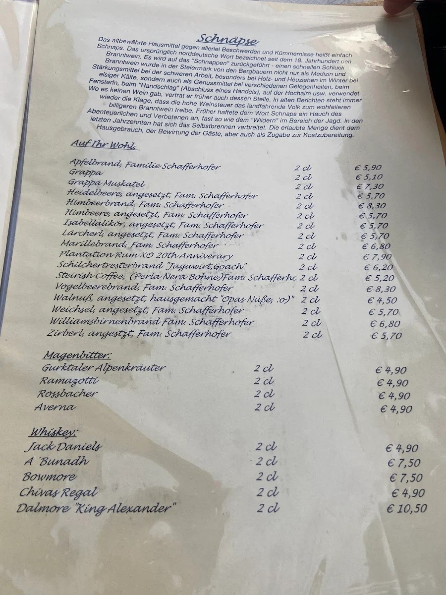 Speisekarte photo 1