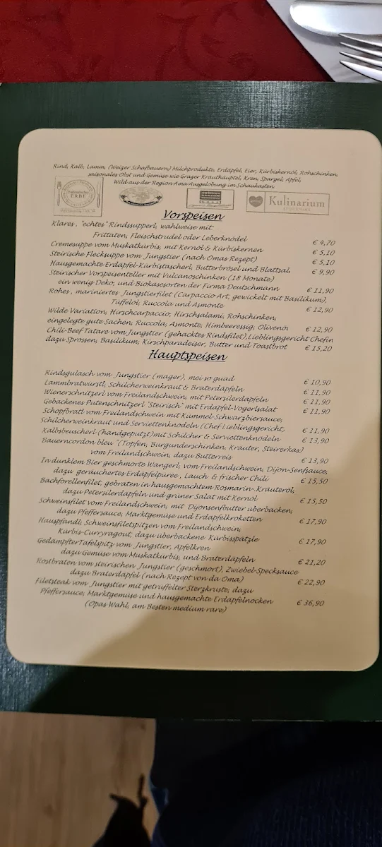 Speisekarte photo 4