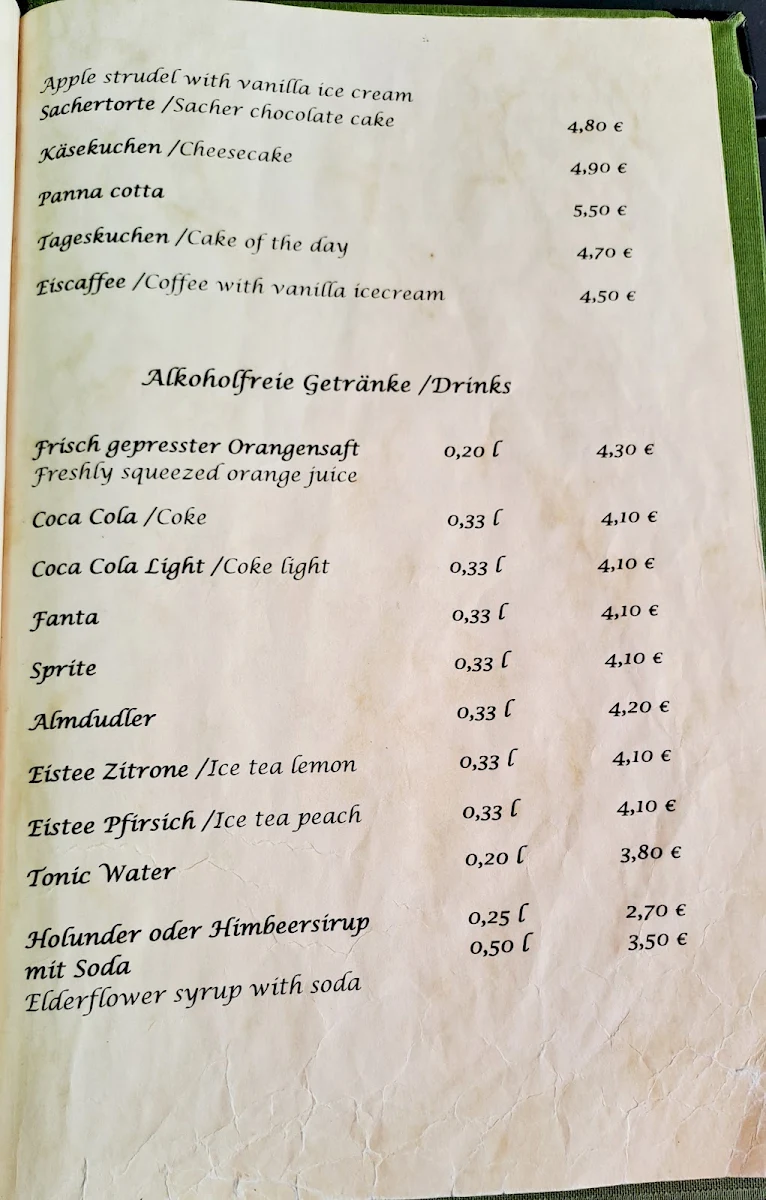 Speisekarte photo 6