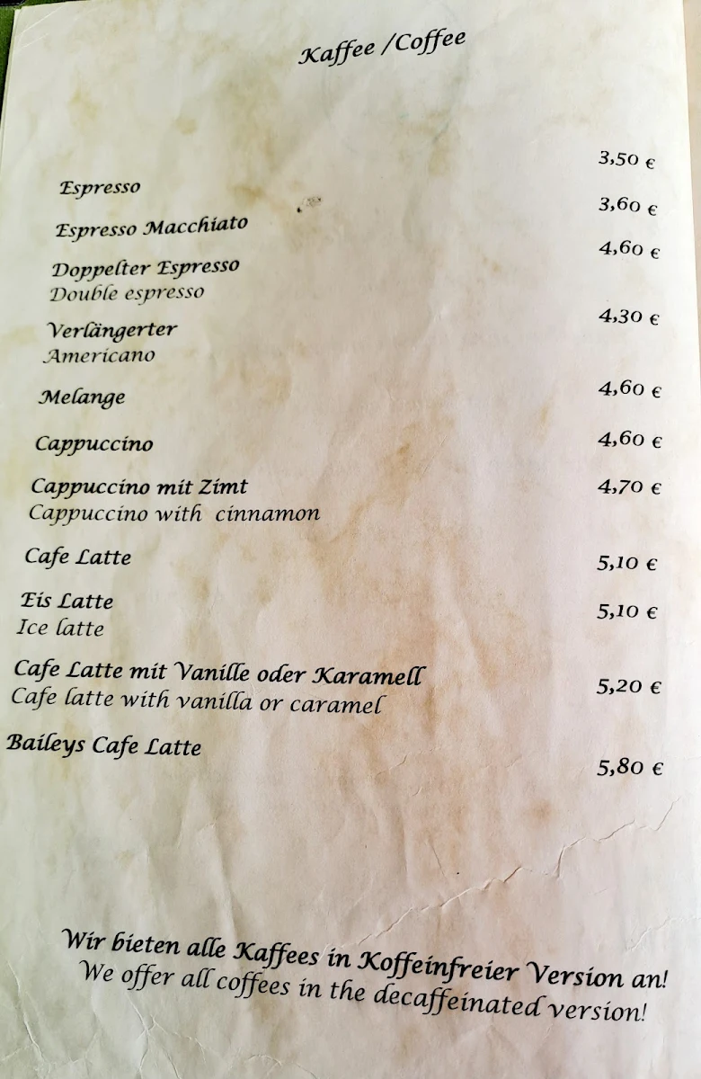 Speisekarte photo 9