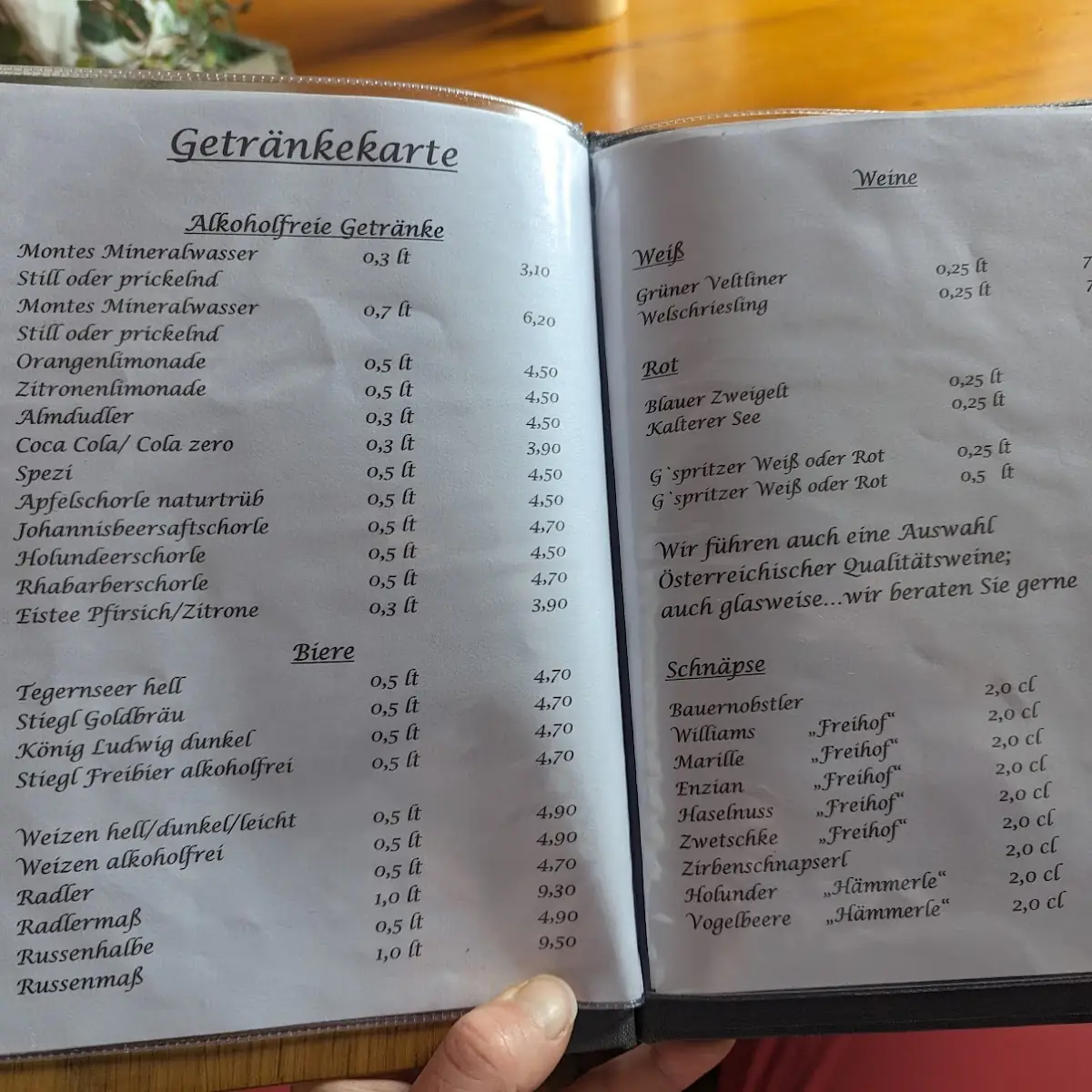 Speisekarte photo 2