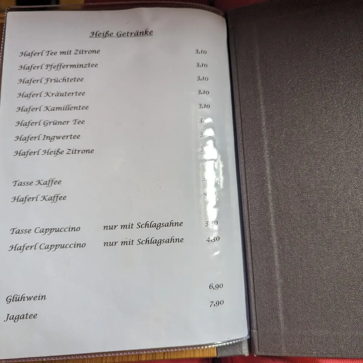 Speisekarte photo 4