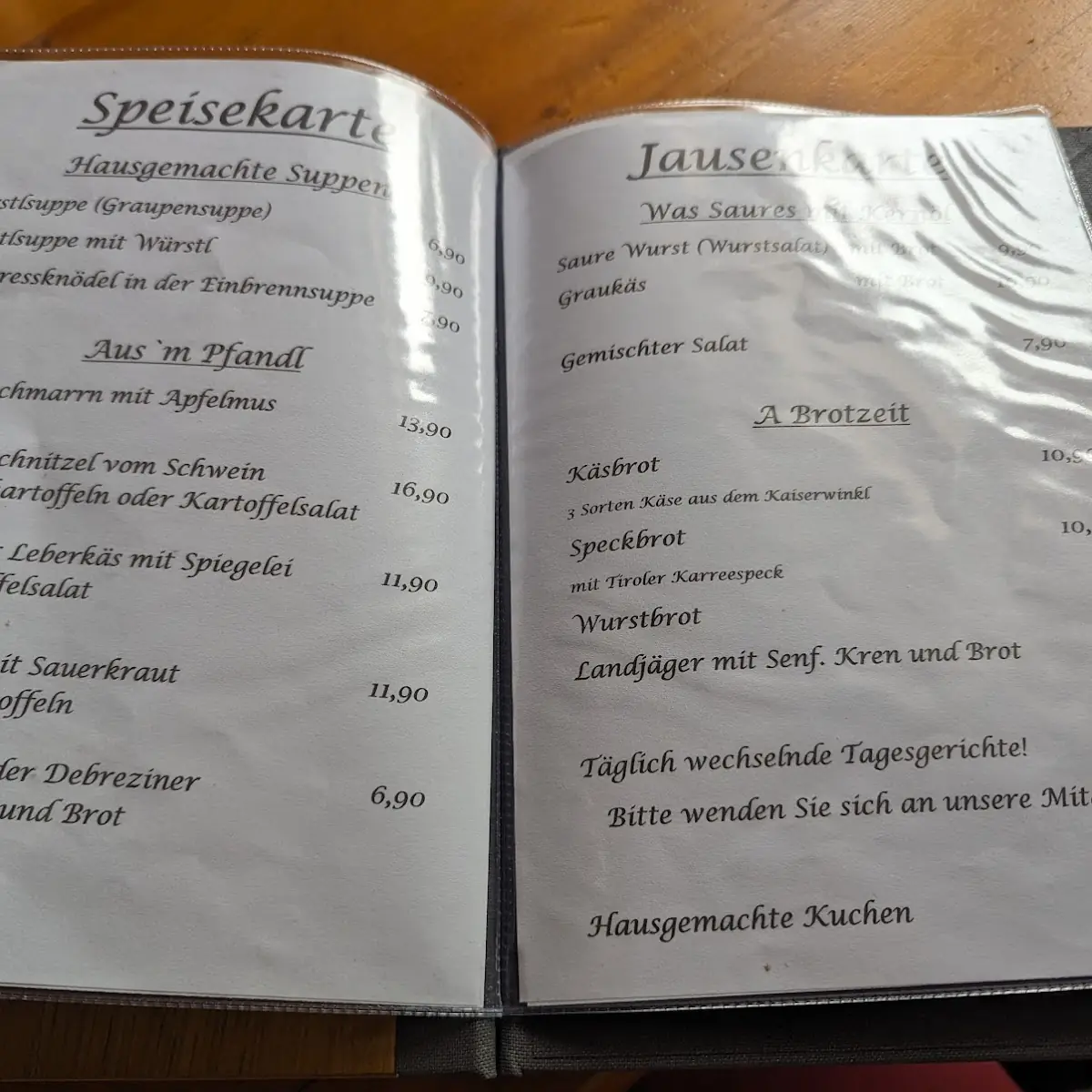 Speisekarte photo 6