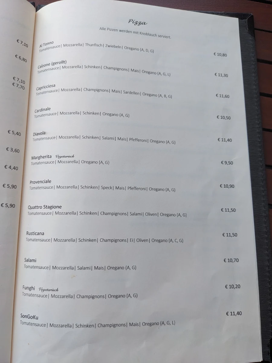 Speisekarte photo 1
