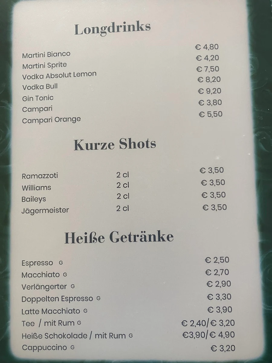 Speisekarte photo 1