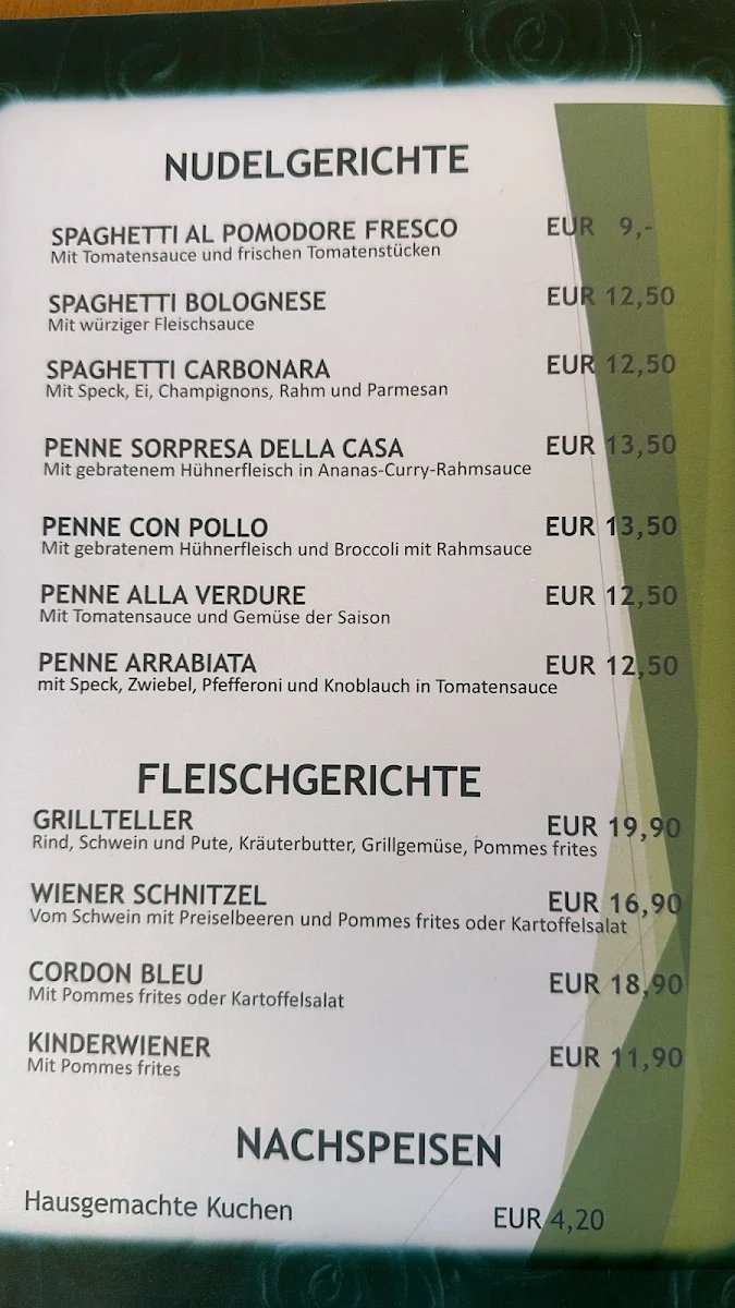 Speisekarte photo 2