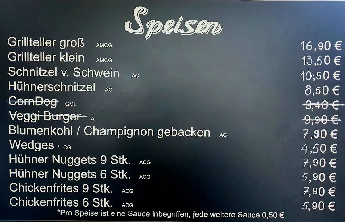 Speisekarte photo 1