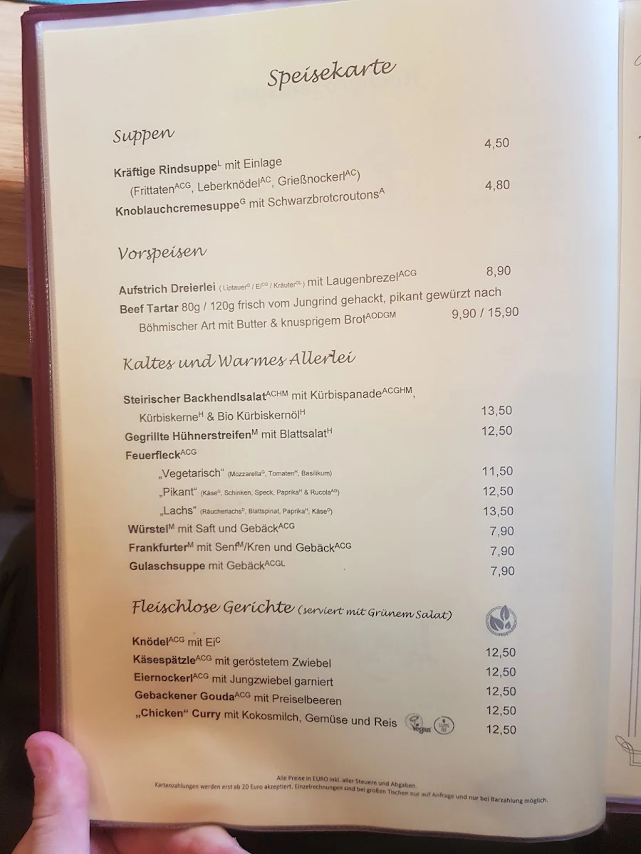 Speisekarte photo 6