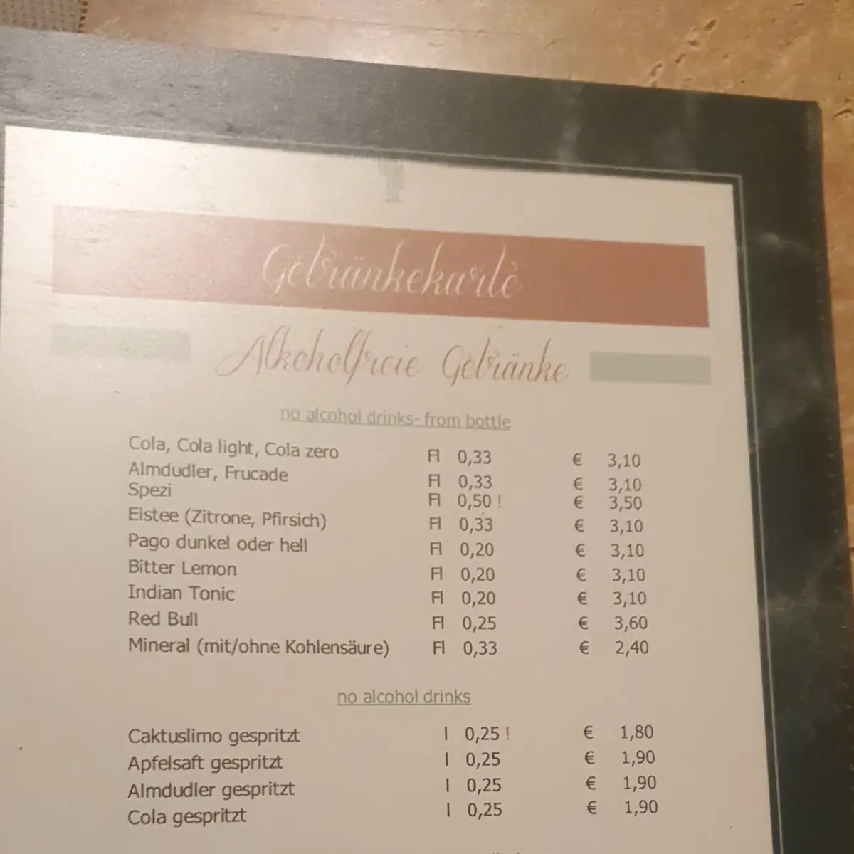 Speisekarte photo 8