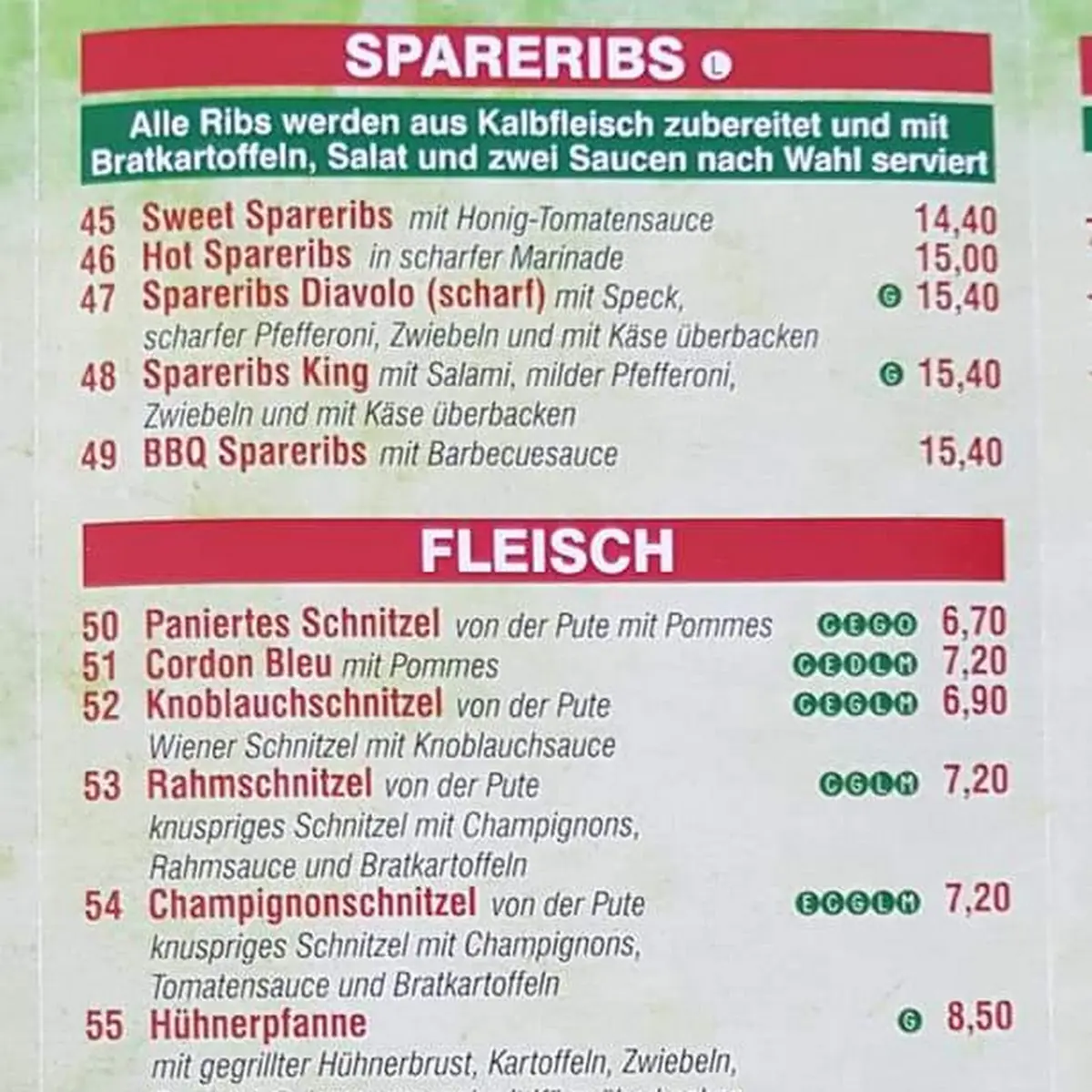 Speisekarte photo 4