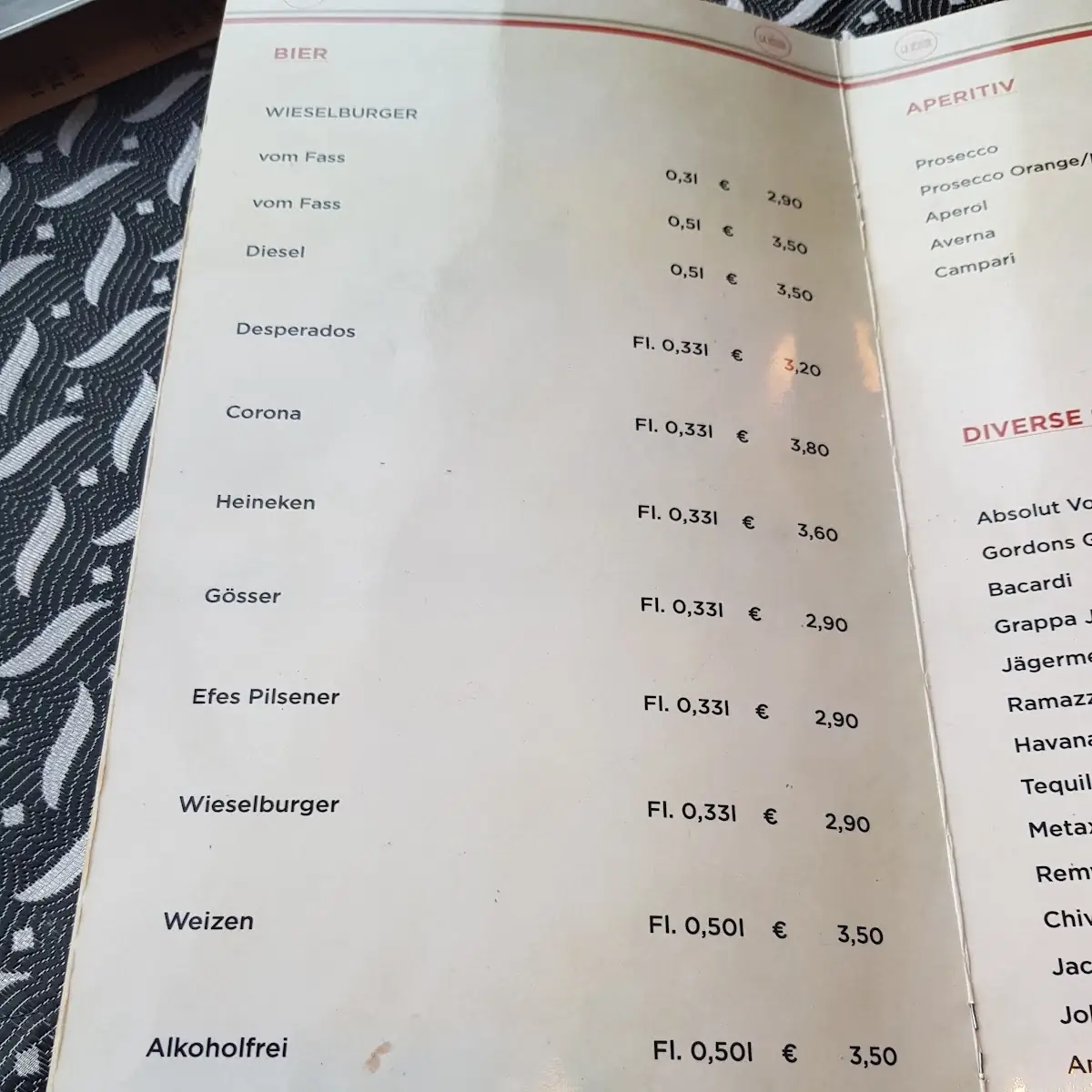 Speisekarte photo 5